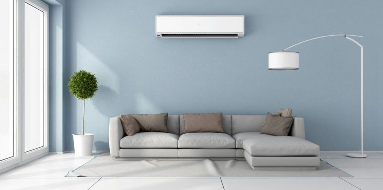 Residential Air conditioning system in room